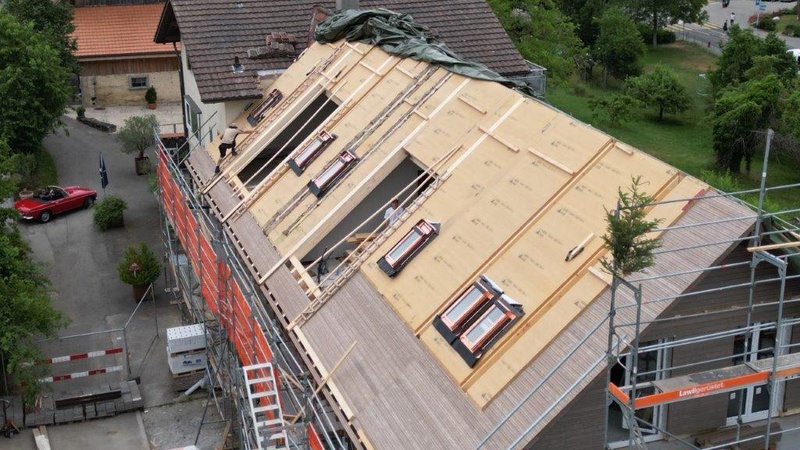 Elementbau Dachgeschoss